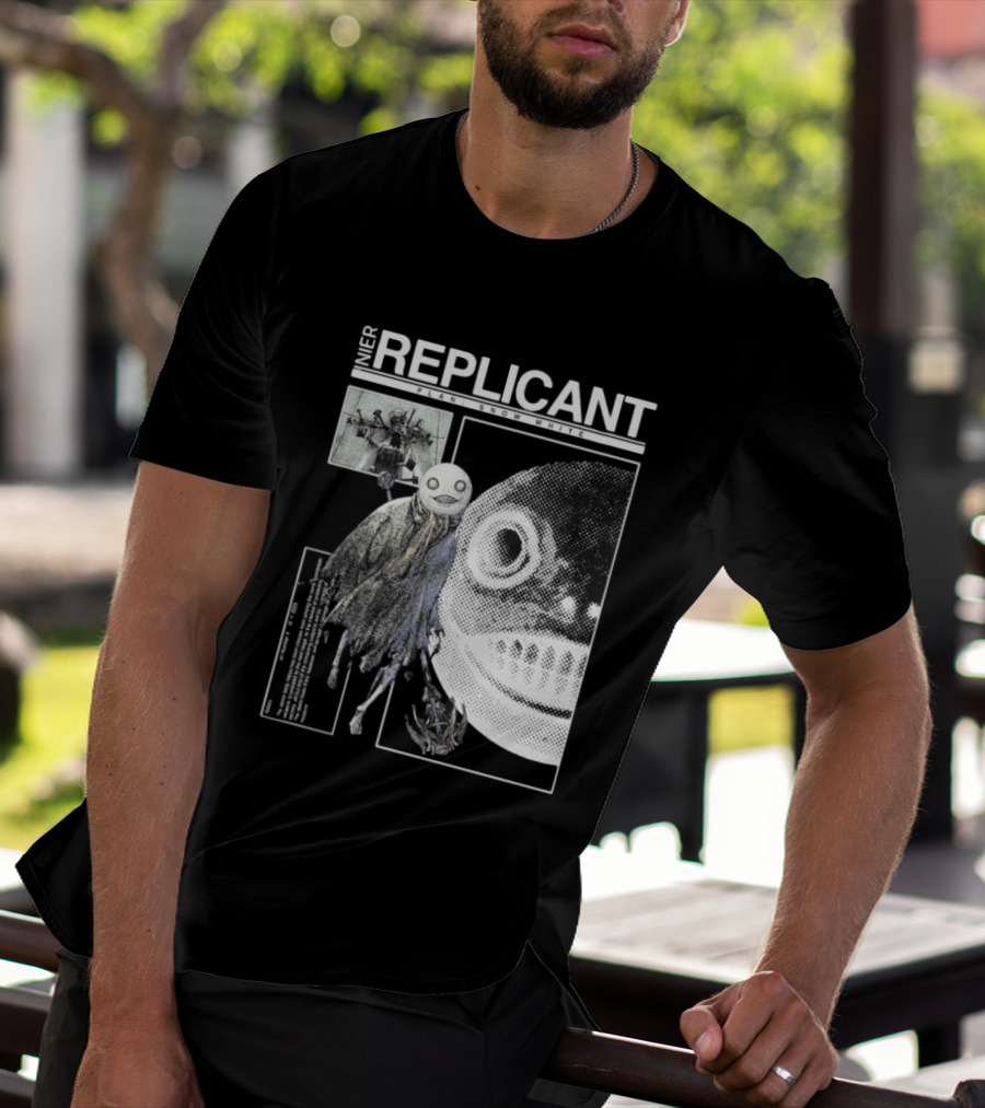 NieR Replicant Plant Snow White Character Illustration Iconic T-Shirt