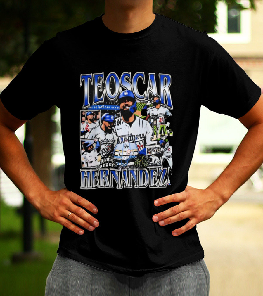 Teoscar Hernández Los Angeles Dodgers Game Changer Stadium T-Shirt