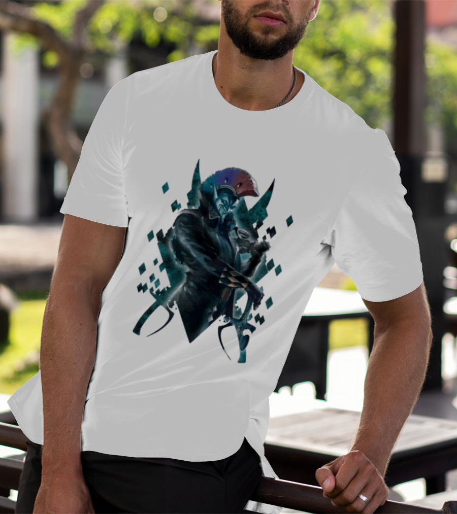 Warhammer 40 000 Aeldari Harlequin Character Iconic Fantasy Gaming T-Shirt