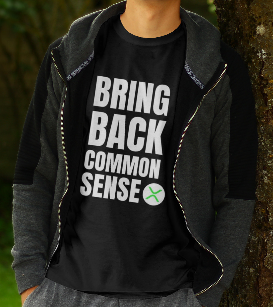 Bring Back Common Sense XRP T-Shirt