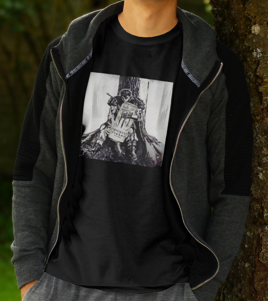 Guts Berserk With Monster Energy Ultra Drink Manga T-Shirt