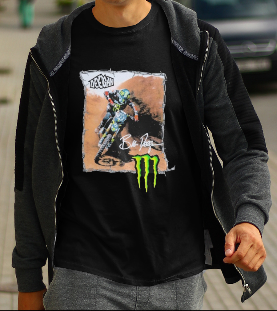 Deegan Monster Energy Motocross Barbed Wire T-Shirt