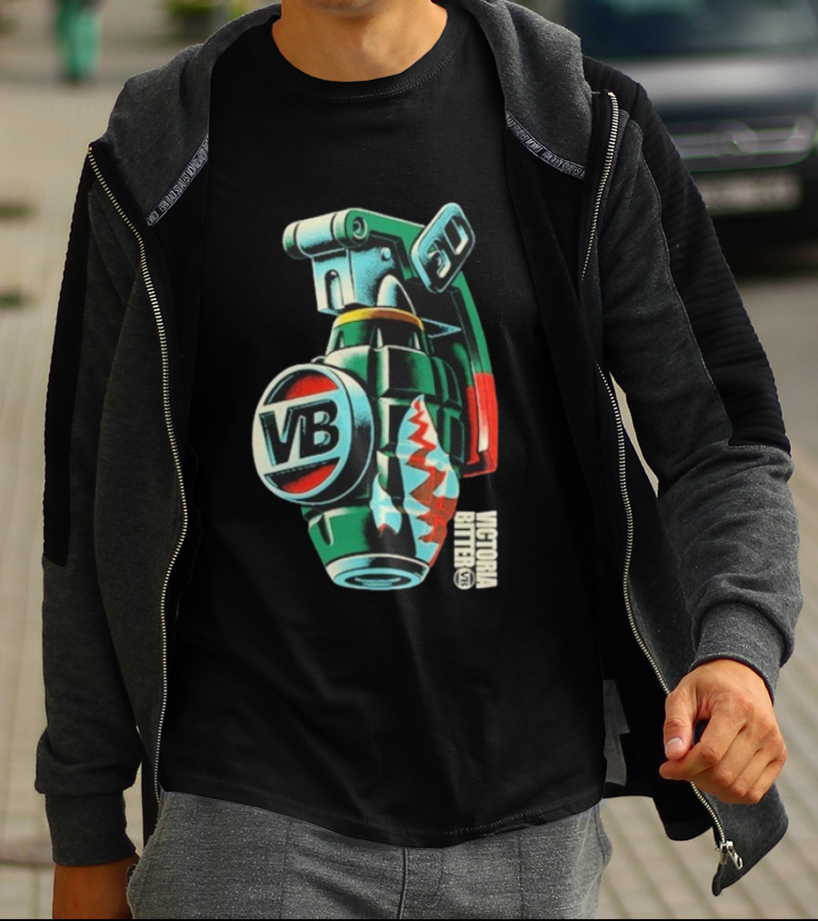 Victor Bravo Greenade Victoria Bitter Finale T-Shirt