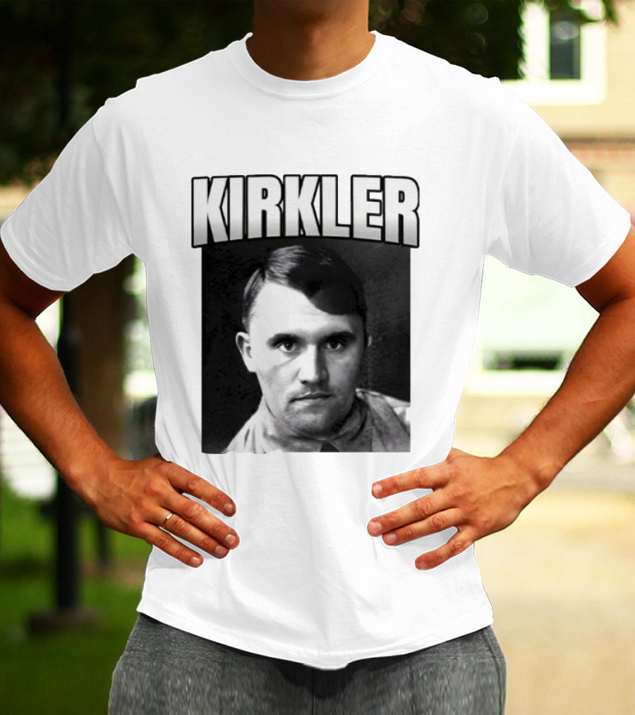 Kirkler Charlie Kirk Face タイトル T-Shirt