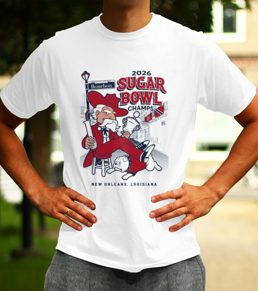 2026 Sugar Bowl Champs Ole Miss Rebels New Orleans Louisiana T-Shirt