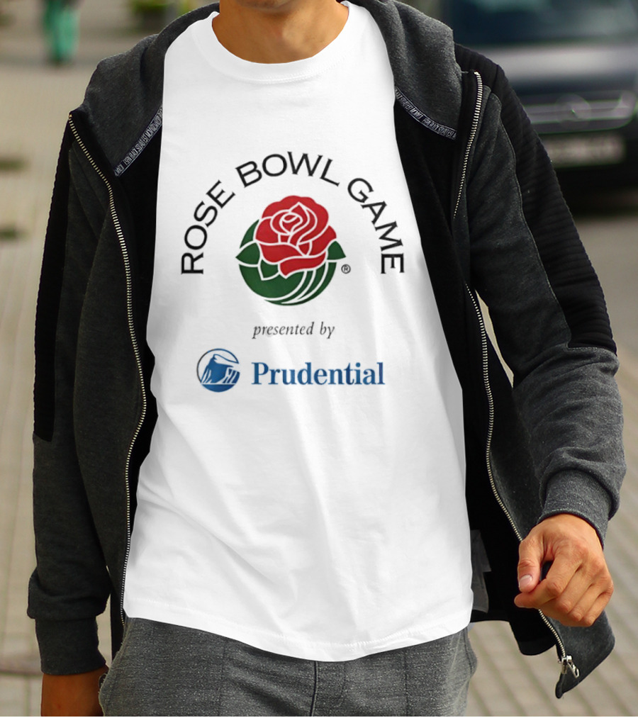 Rose Bowl Game Presented By Prudential Red Rose T-Shirt
