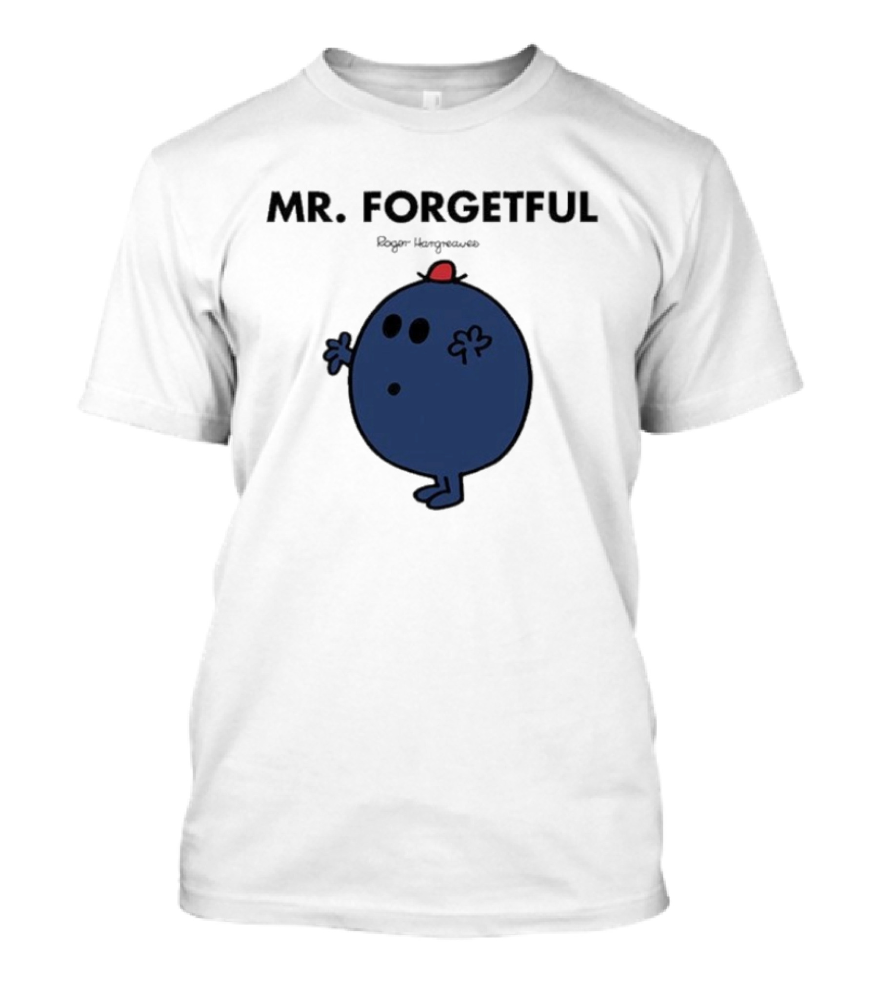 Mr. Men Little Miss Mr. Forgetful Roger Hargreaves T-Shirt