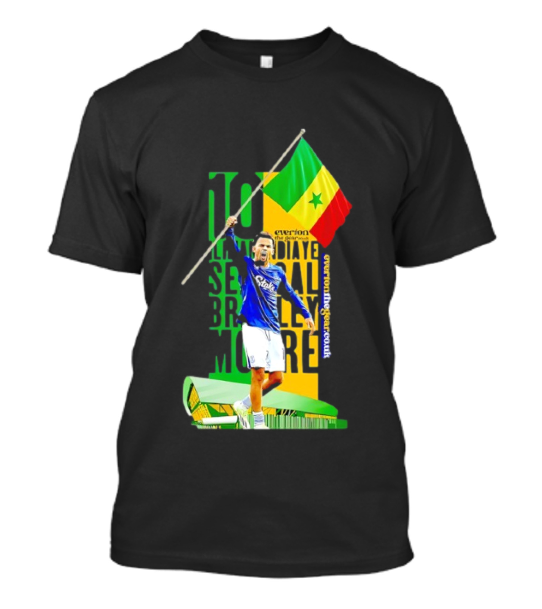 Iliman Ndiaye Everton Senegal Bramley Moore Stadium T-Shirt