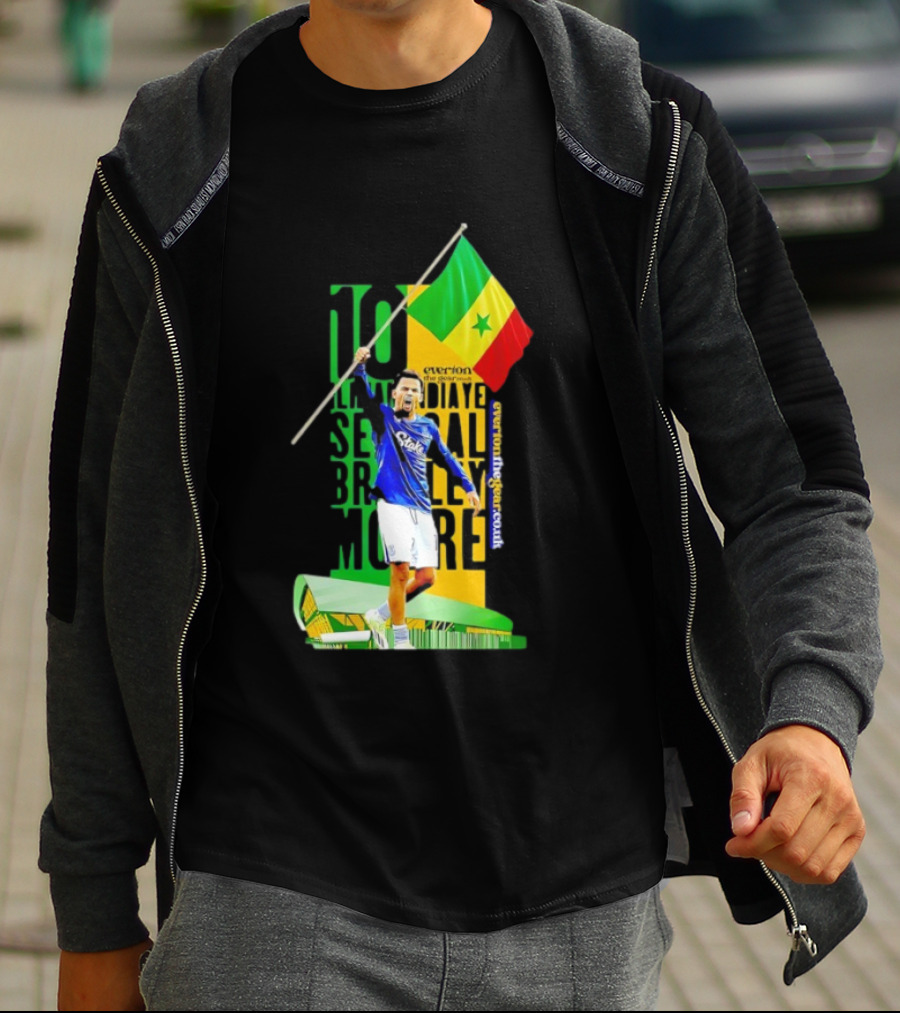 Iliman Ndiaye Everton Senegal Bramley Moore Stadium T-Shirt