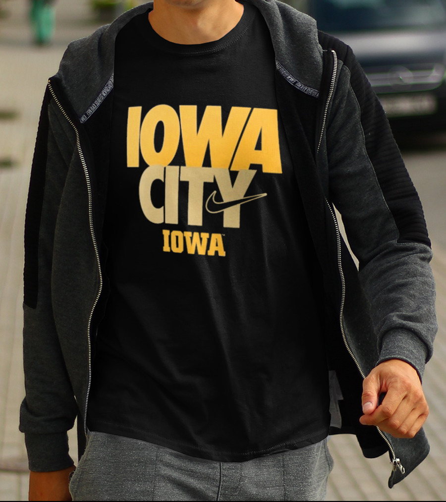 Iowa City Nike Iowa Hawkeyes T-Shirt