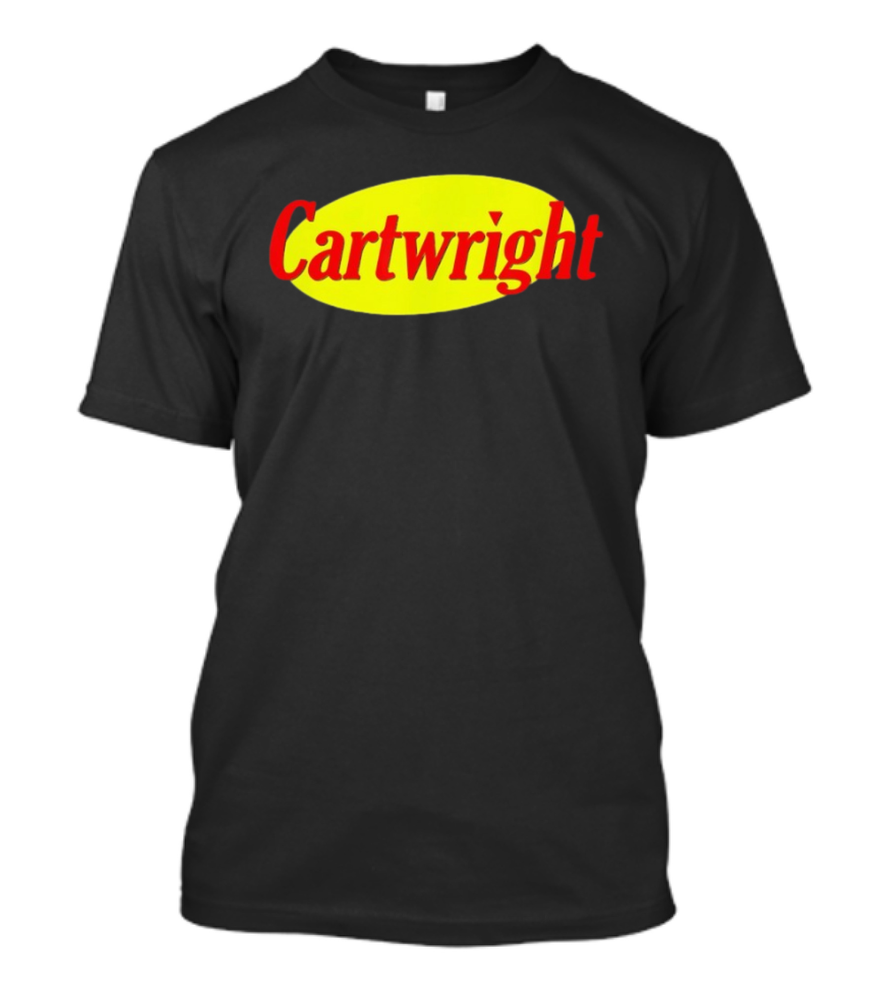 Cartwright Seinfeld Yellow Oval Iconic T-Shirt