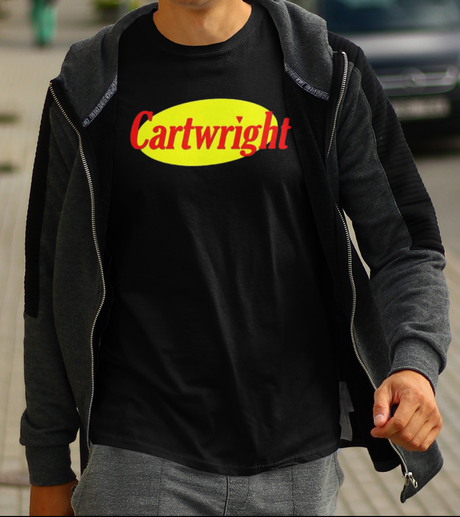 Cartwright Seinfeld Yellow Oval Iconic T-Shirt