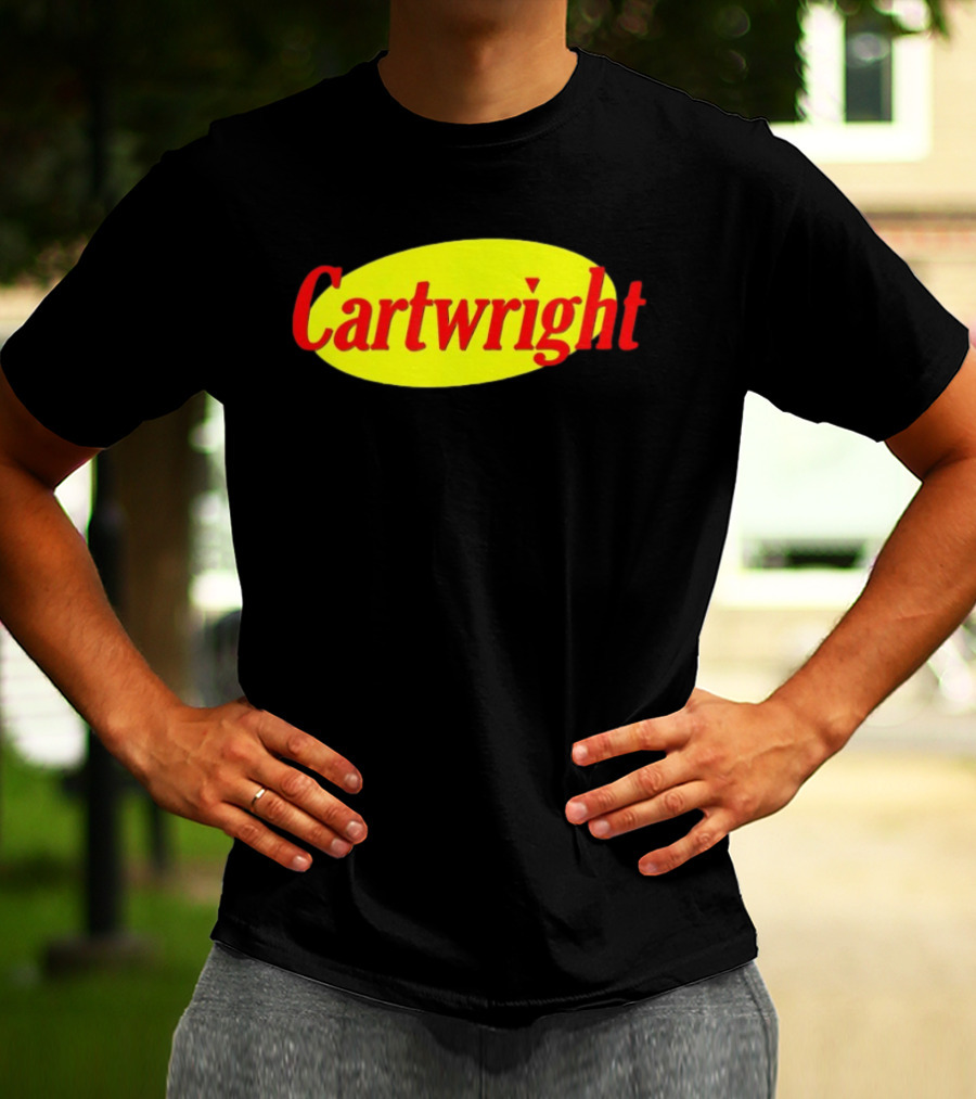 Cartwright Seinfeld Yellow Oval Iconic T-Shirt