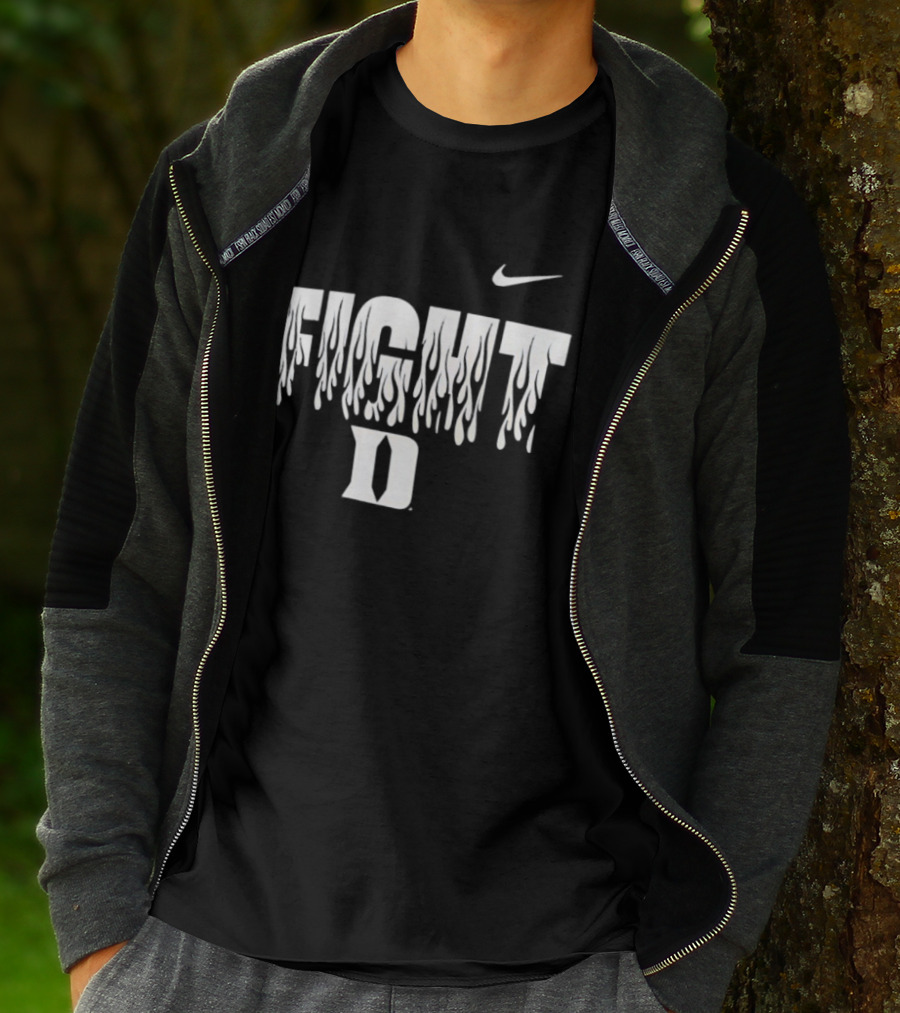 Nike Fight Duke Blue Devils D Dripping T-Shirt