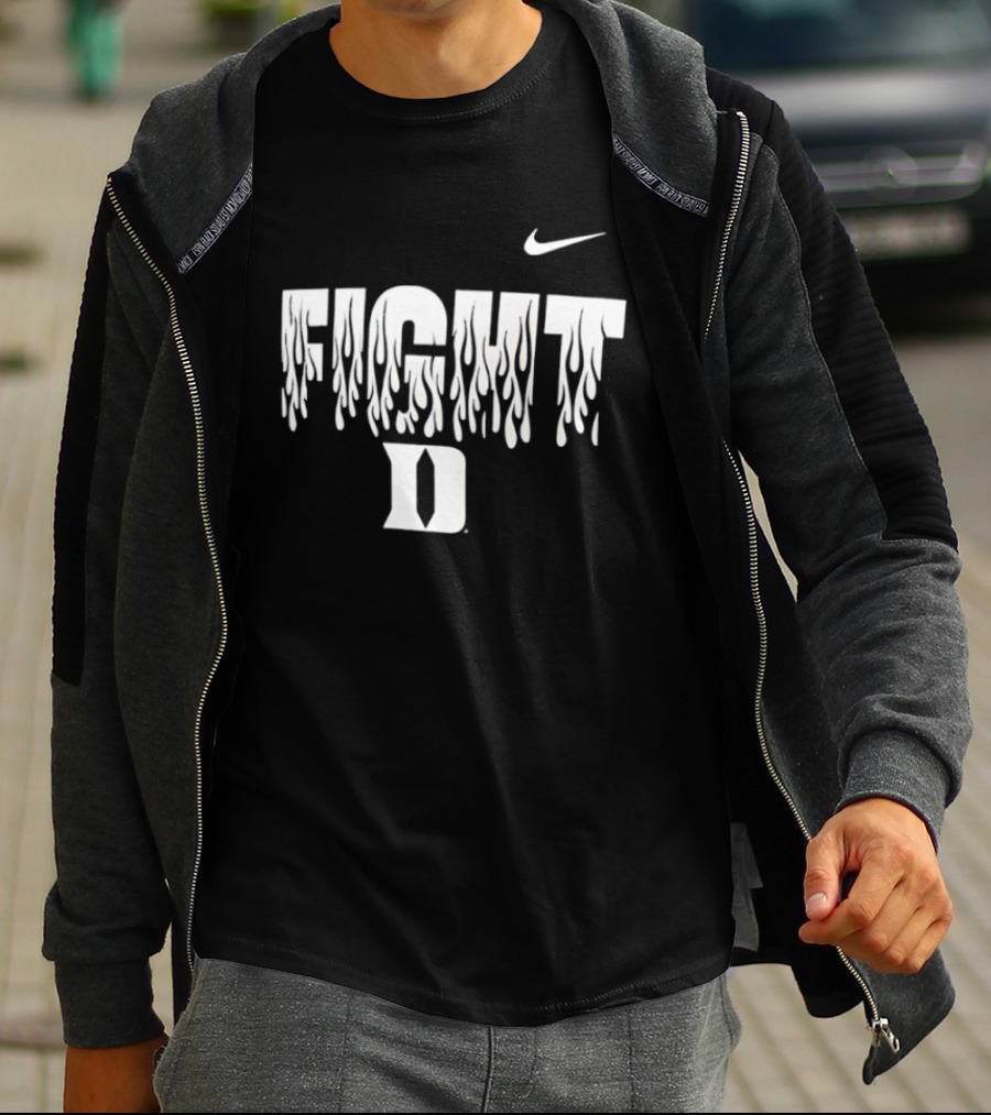 Nike Fight Duke Blue Devils D Dripping T-Shirt