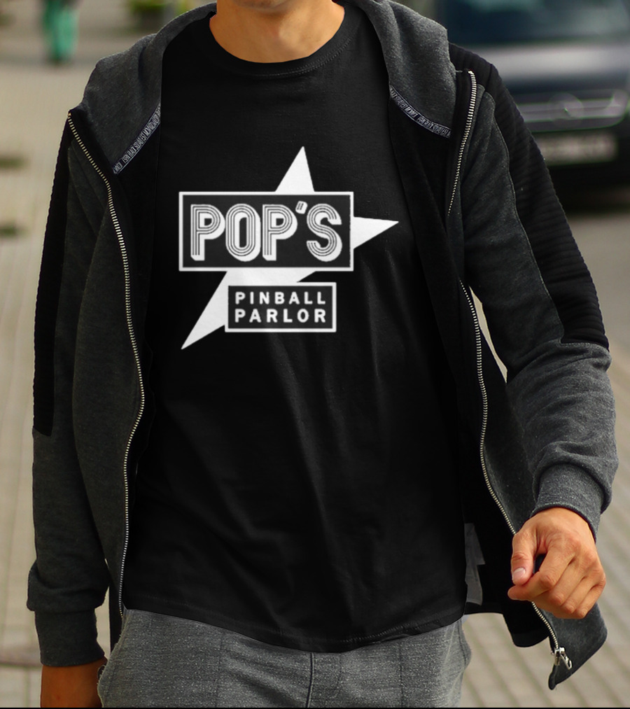 Pop’s Pinball Parlor Logo T-Shirt