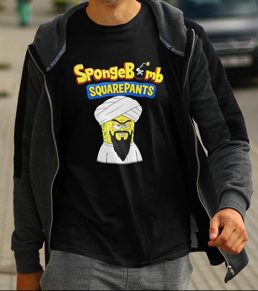 Squarepants Osama Bin Laden Sponge T-Shirt