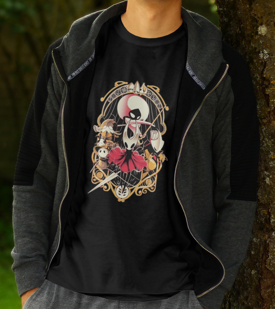 Hollow Knight Silksong Art Nouveau AGDQ 2026 Game T-Shirt