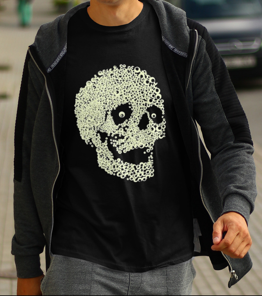Noah Scalin Googly Eye Skull Creativity Halloween Essence T-Shirt