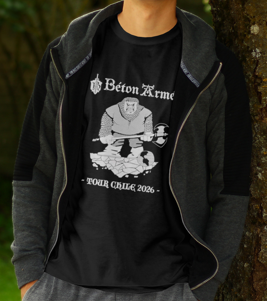 Béton Armé Tour Chile 2026 T-Shirt