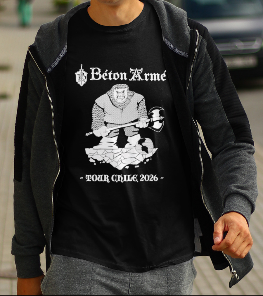 Béton Armé Tour Chile 2026 T-Shirt