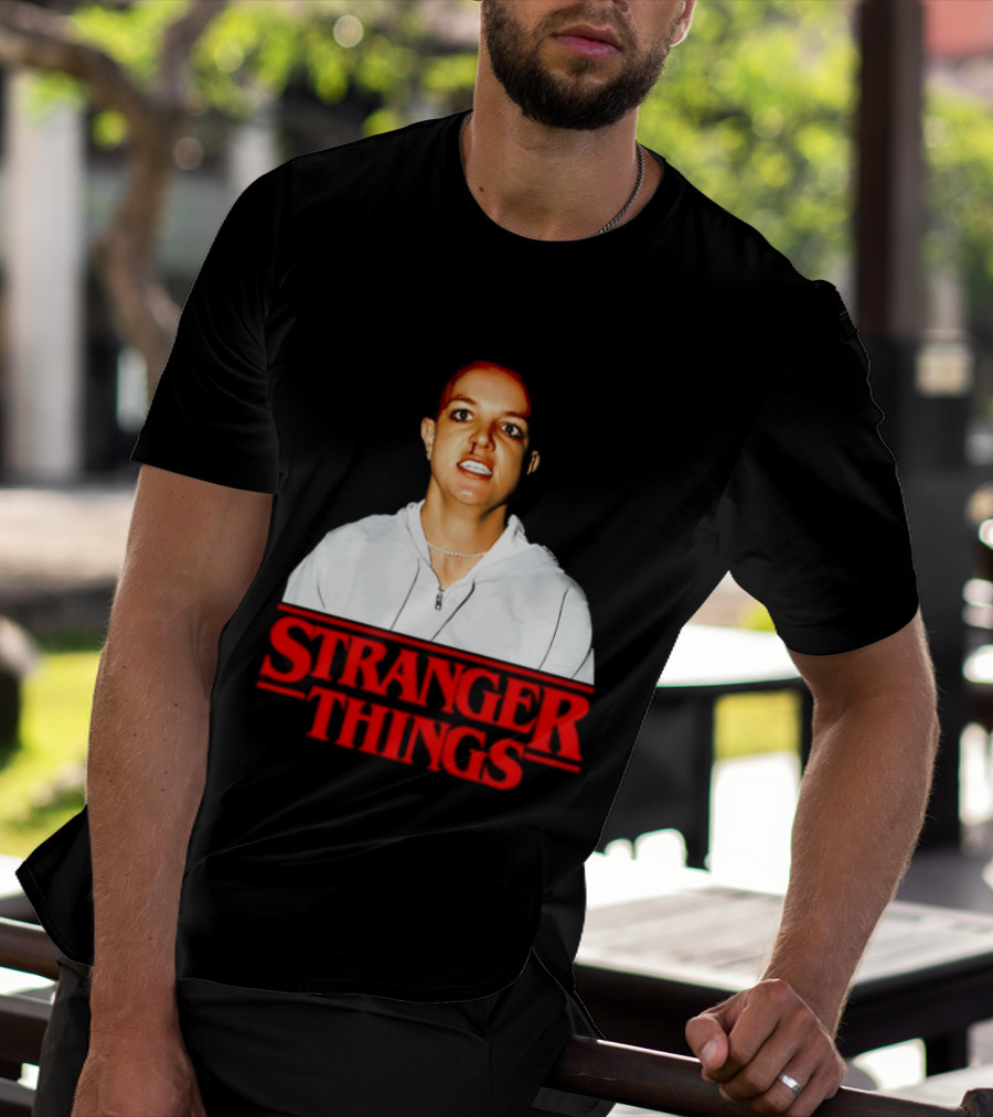 Britney Spears Stranger Things Pop Culture T-Shirt