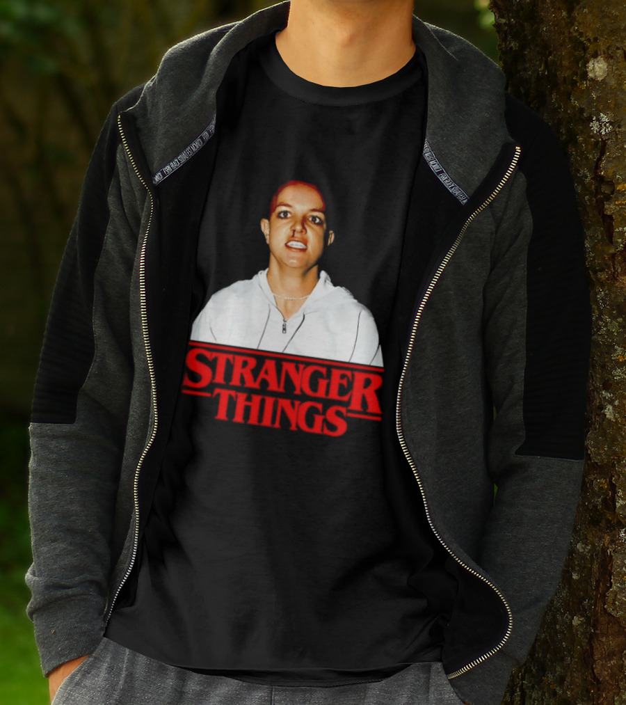 Britney Spears Stranger Things Pop Culture T-Shirt