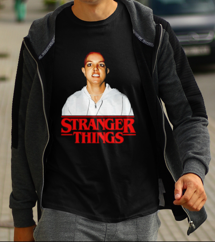 Britney Spears Stranger Things Pop Culture T-Shirt