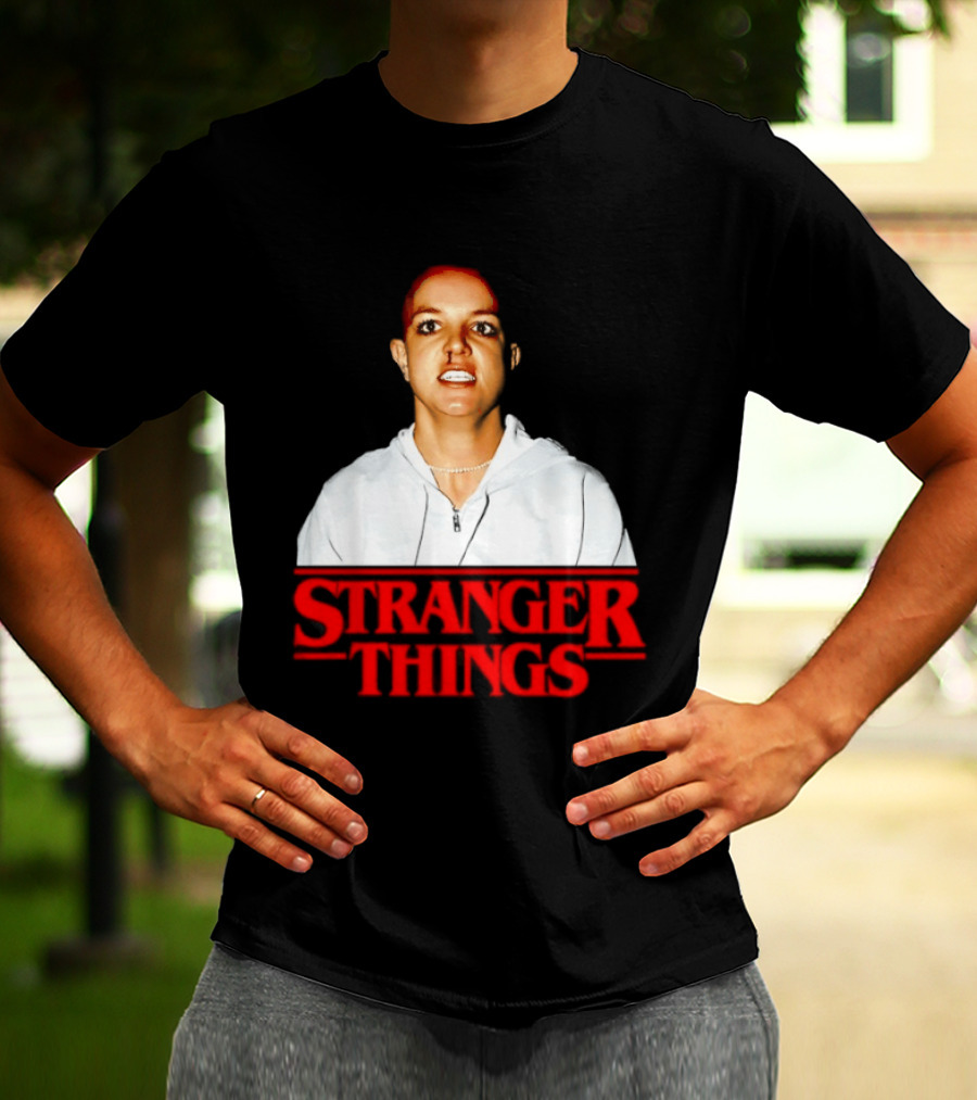 Britney Spears Stranger Things Pop Culture T-Shirt