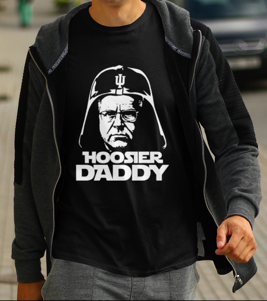 Hoosier Daddy Curt Cignetti Indiana Hoosiers Darth Vader T-Shirt