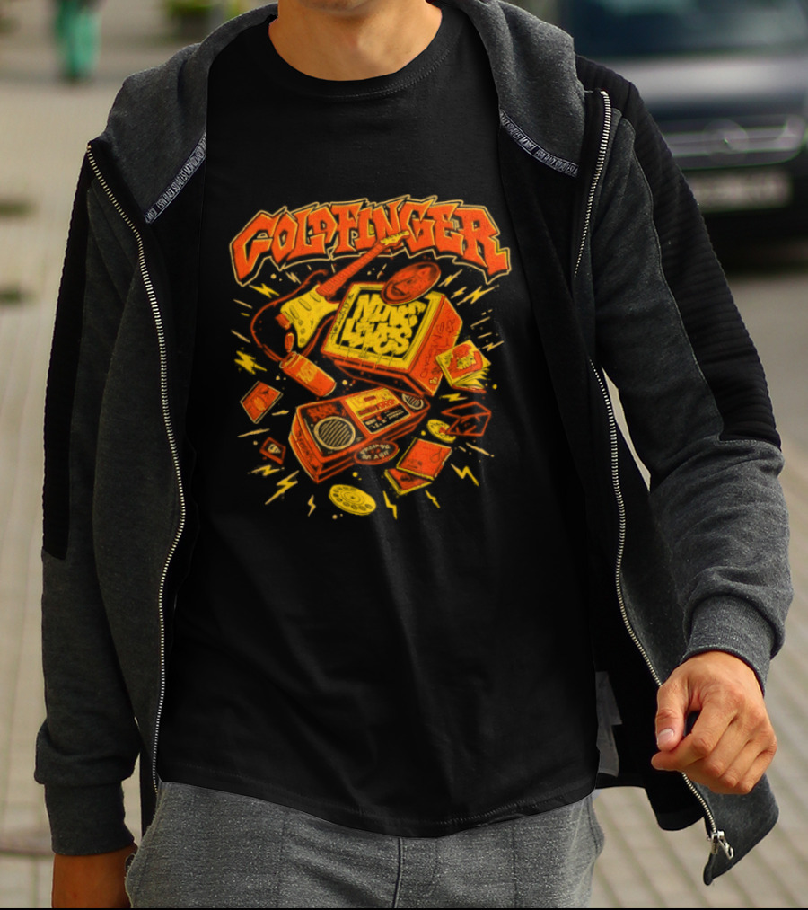 Goldfinger Nine Lives Music Explosive T-Shirt