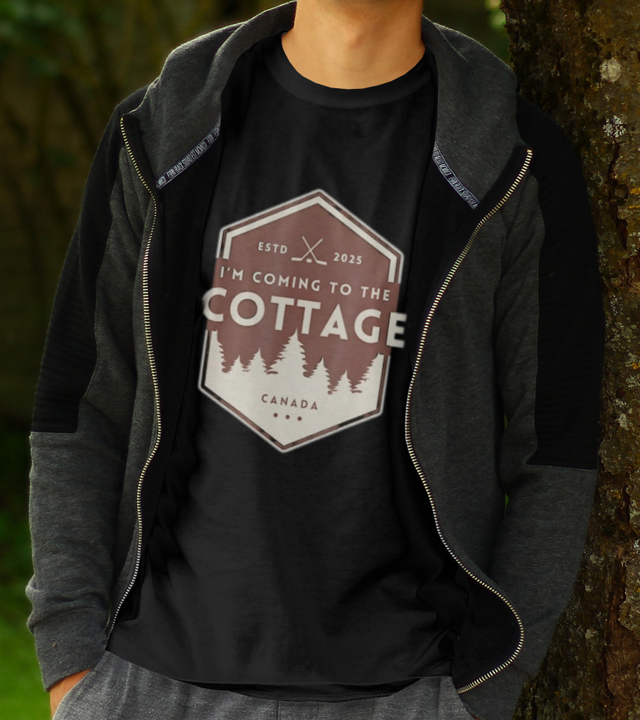 I'm Coming To The Cottage ESTD 2025 Canada T-Shirt