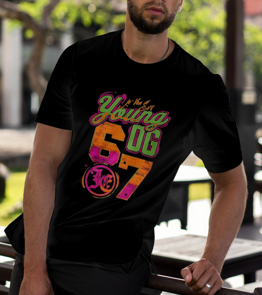 Jevon Evans Young OG 67 Pride Vibrant Streetwear T-Shirt