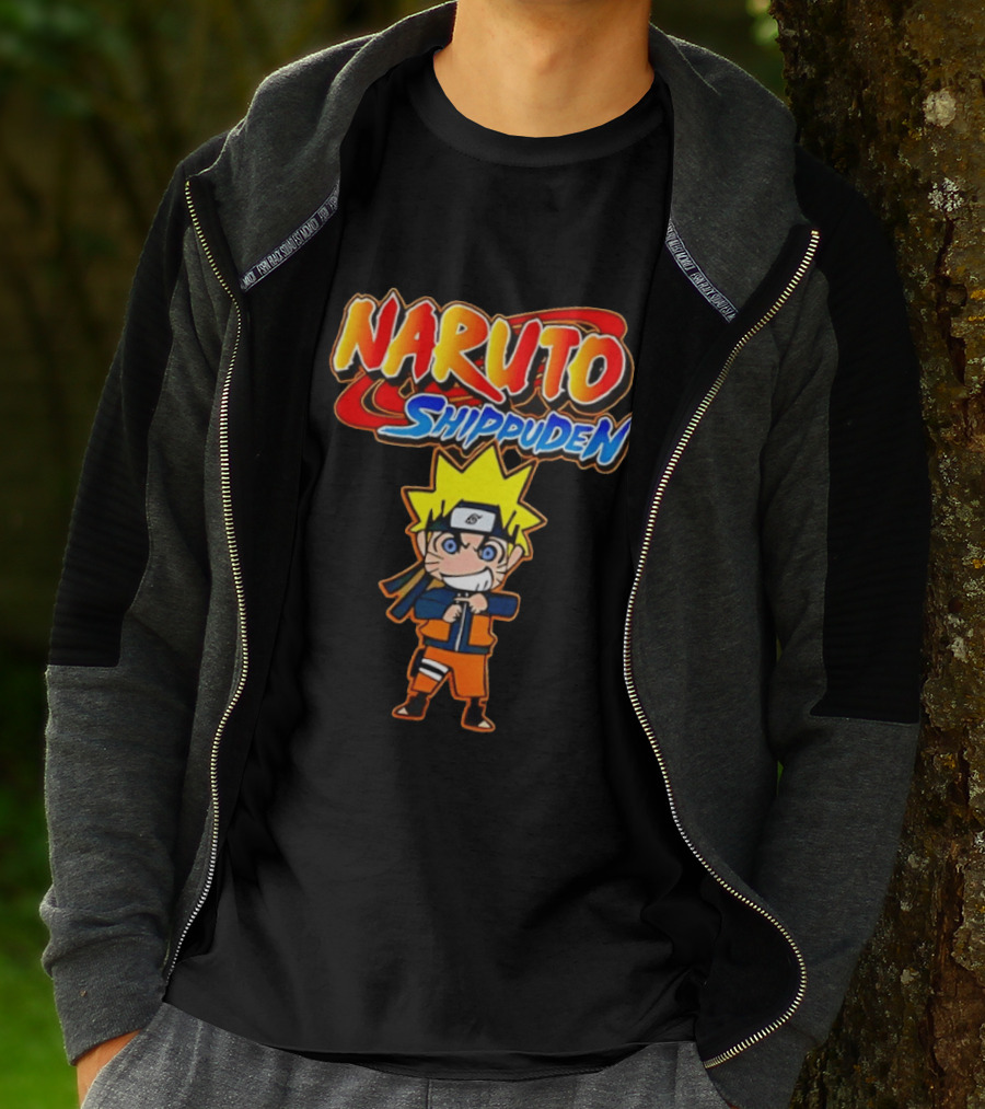 Naruto Shippuden Atlanta Hawks Crossover Featuring Naruto Uzumaki T-Shirt