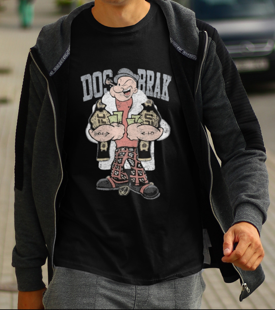 Popeye Mink Cash Style Dosbrak Champ T-Shirt