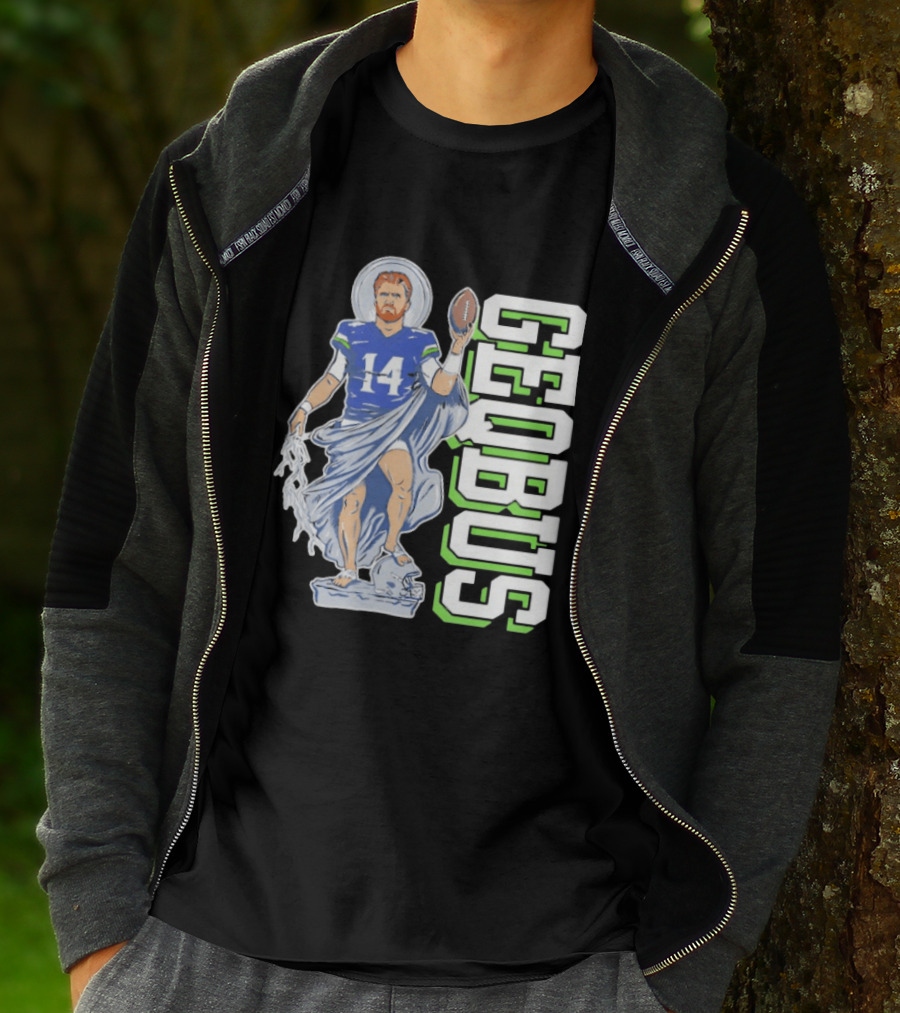 Sam Darnold Sea Geqbus Football Halo 14 Jersey T-Shirt