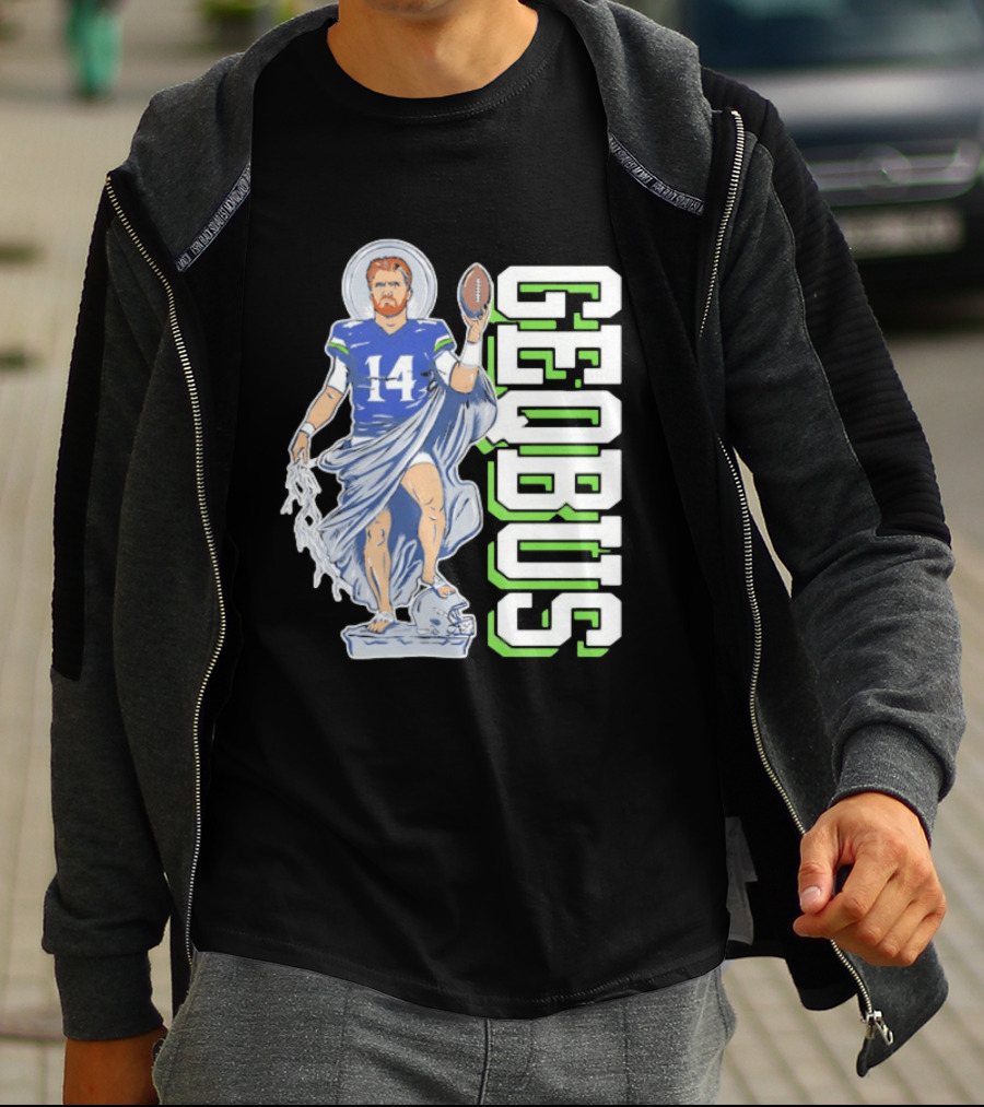 Sam Darnold Sea Geqbus Football Halo 14 Jersey T-Shirt