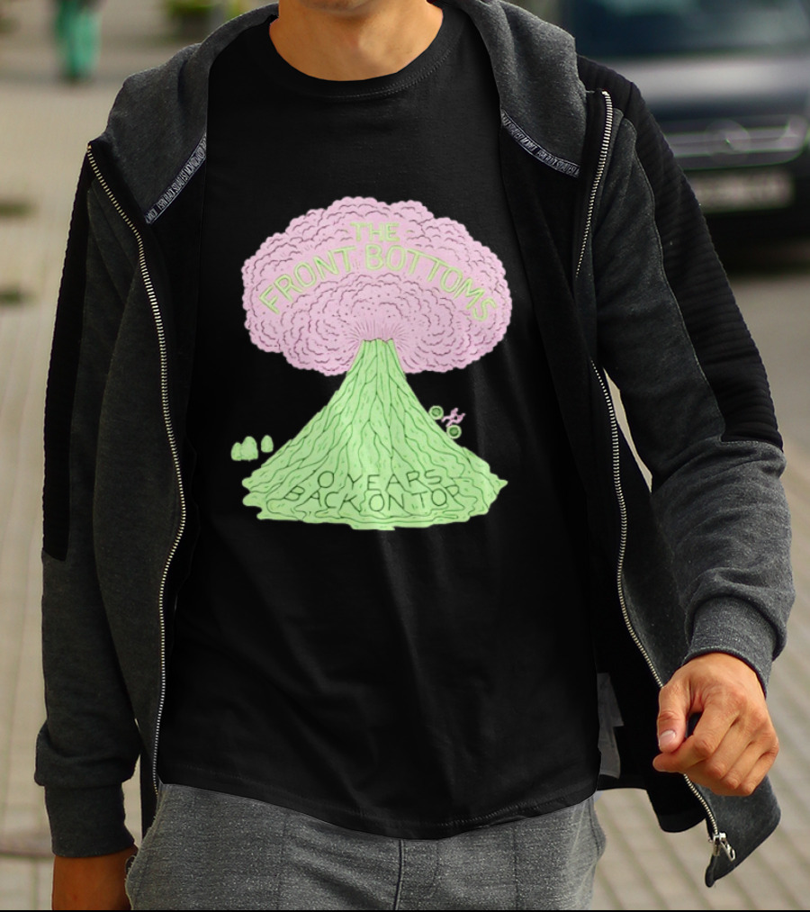 The Front Bottoms Volcano 0 Years Back On Top T-Shirt