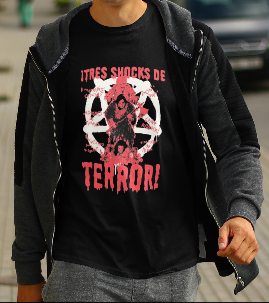 Tres Shocks De Terror Films Of Rubén Galindo Jr. T-Shirt