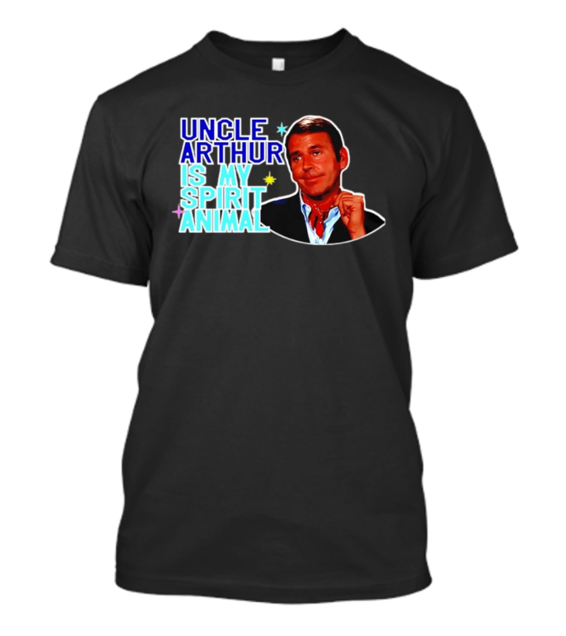 Uncle Arthur Is My Spirit Animal Bewitched Tribute Retro TV Fan Favorite T-Shirt