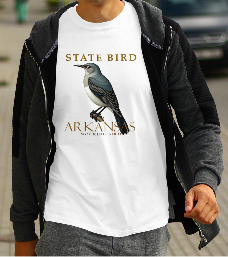 Arkansas State Bird Mockingbird T-Shirt