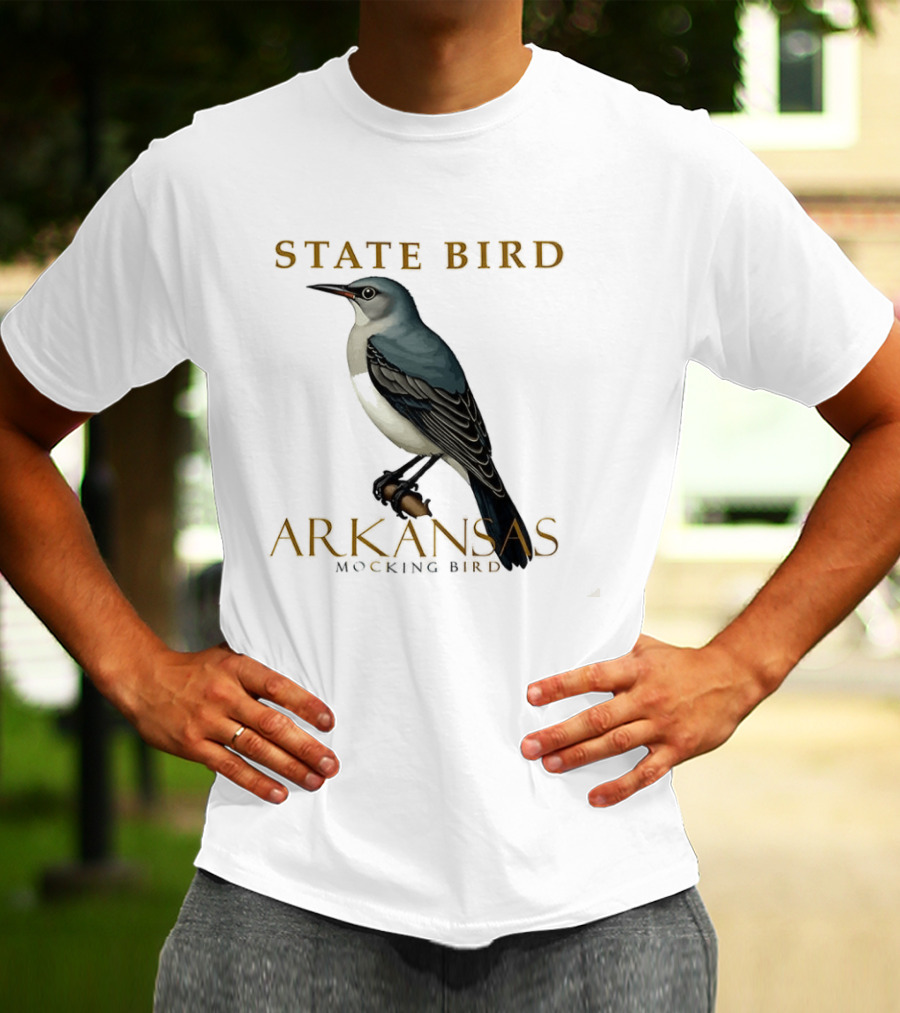 Arkansas State Bird Mockingbird T-Shirt