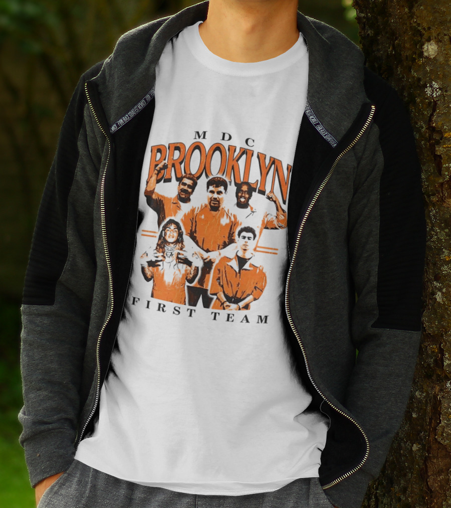 MDC Brooklyn First Team Meme Orange Figures T-Shirt