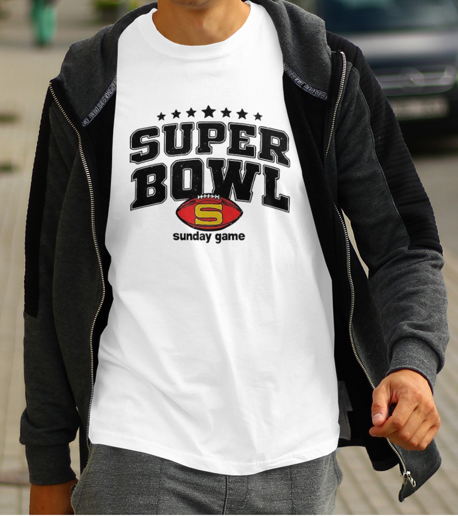 Super Bowl Sunday Game Classic Football T-Shirt