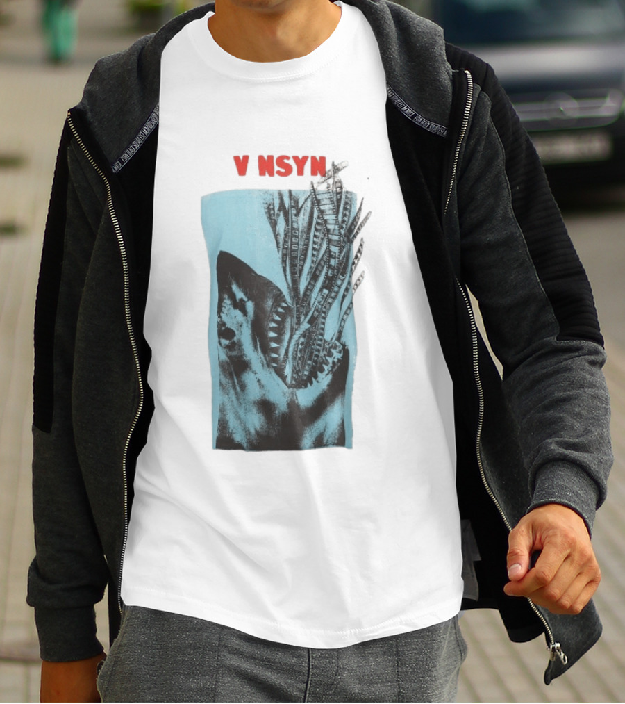 Vinegar Syndrome Shark VSYN Film Strip T-Shirt