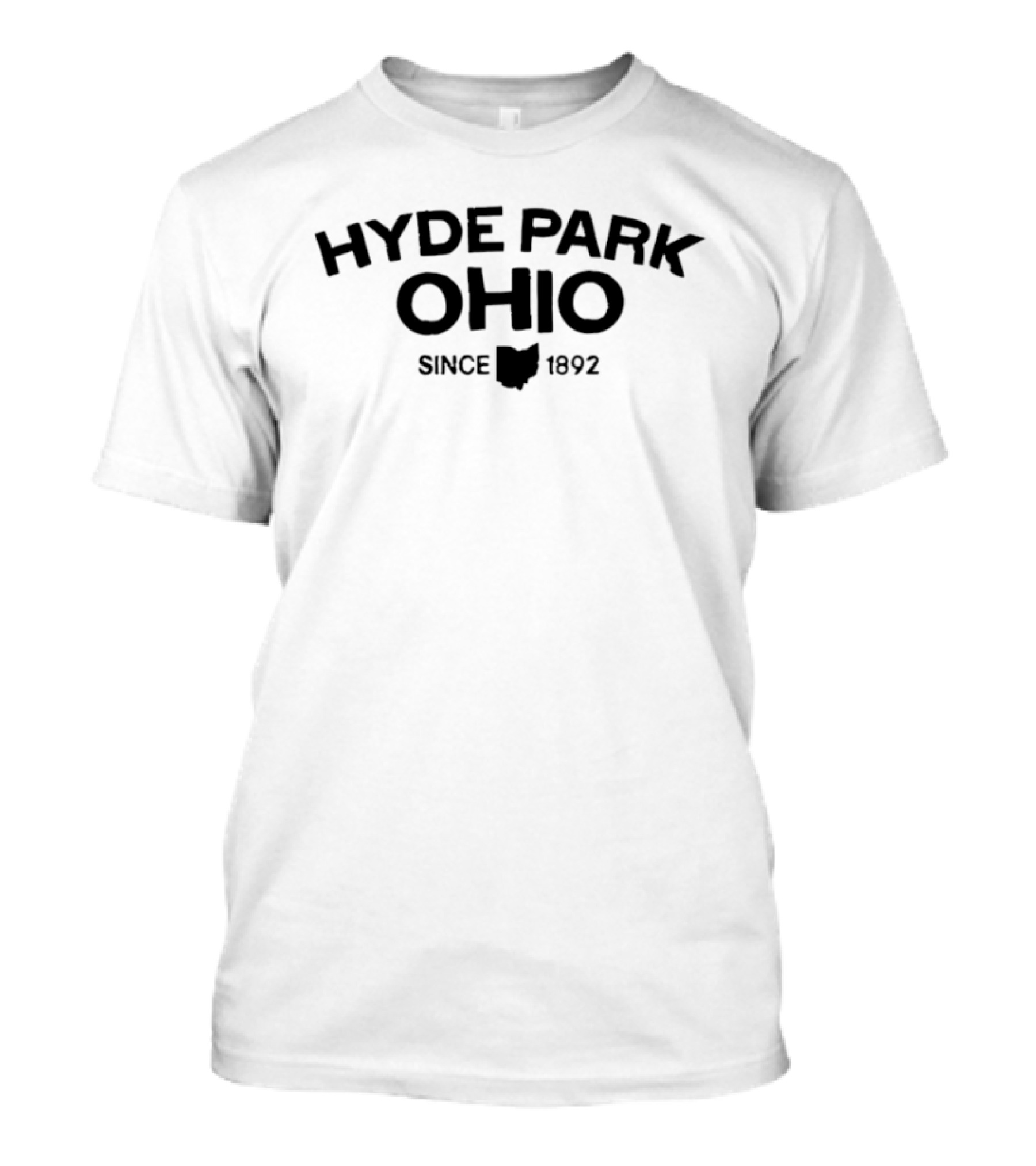 Hyde Park Ohio Since 1892 Vintage Ohio Map T-Shirt