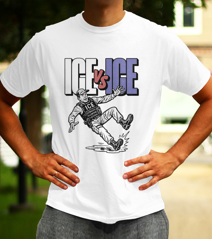 ICE Vs ICE 2026 Slippery Encounter T-Shirt