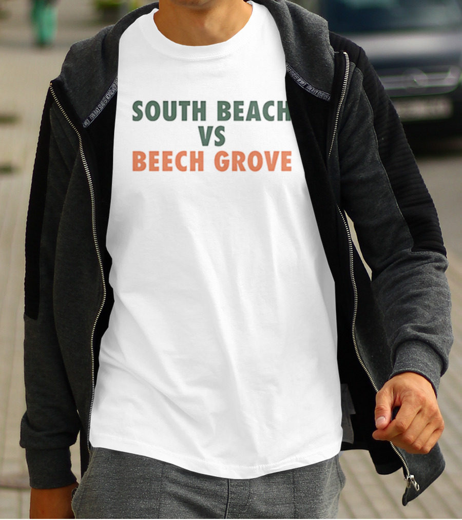 South Beach Vs Beech Grove Matchup Showdown T-Shirt