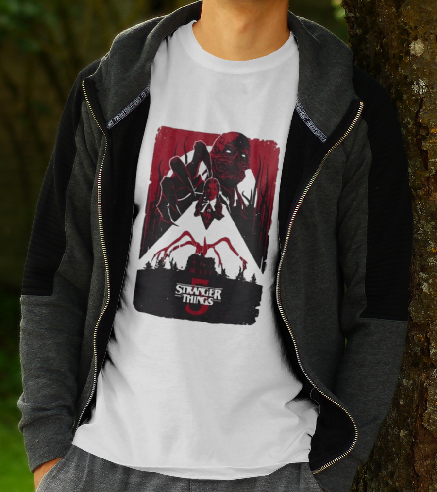 Stranger Things Season 5 Vecna Max Red T-Shirt