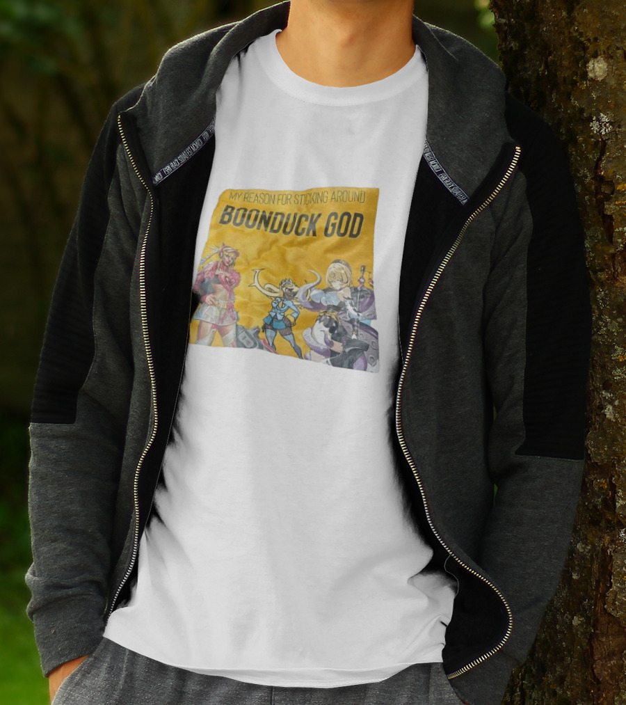 My Reason For Sticking Around Boonduck God Anime Characters T-Shirt